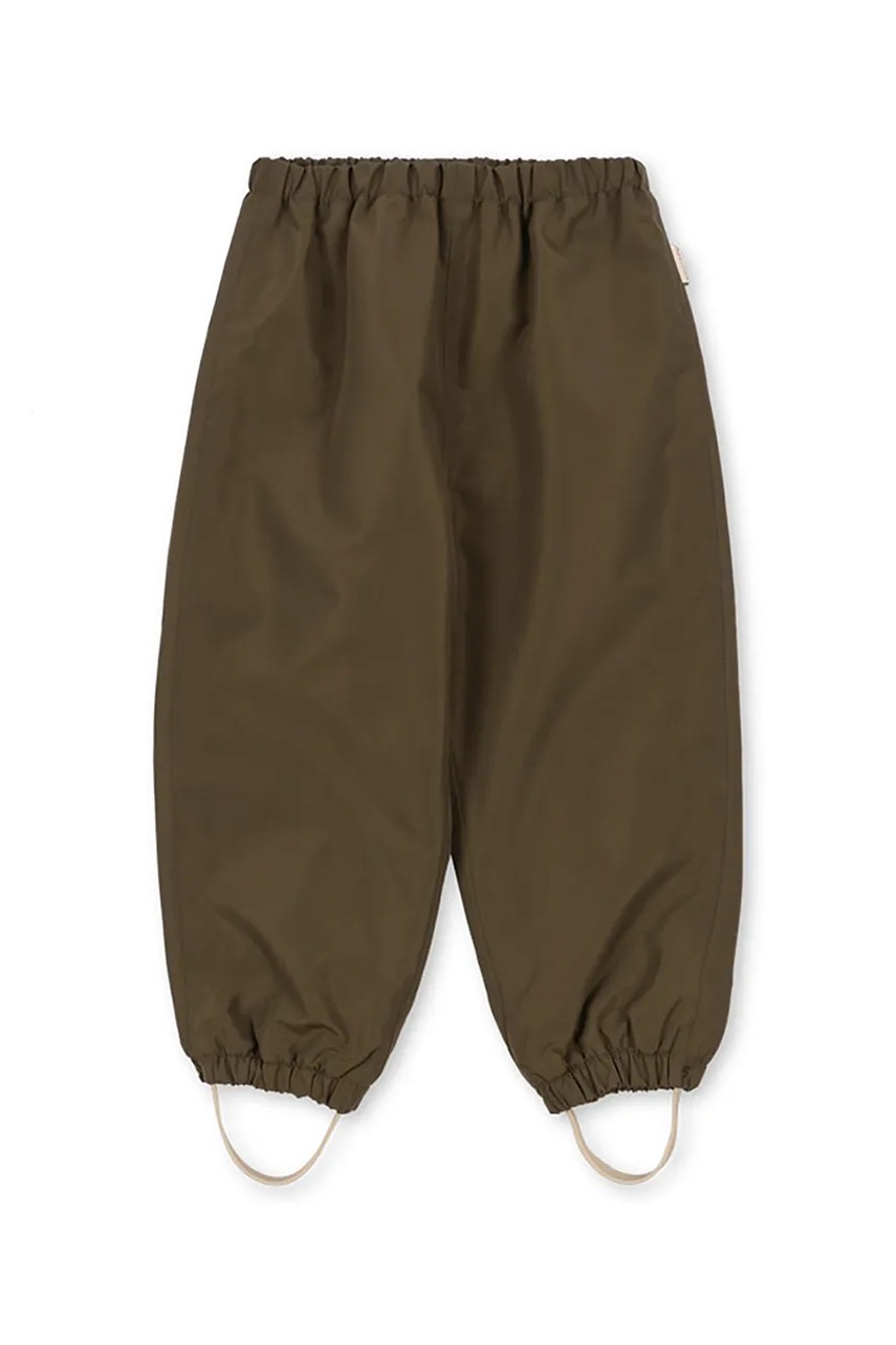 Levně Dětské kalhoty do deště Konges Sløjd AWARD SHELL PANTS FLEXI SIZE GRS růžová barva, KS103442