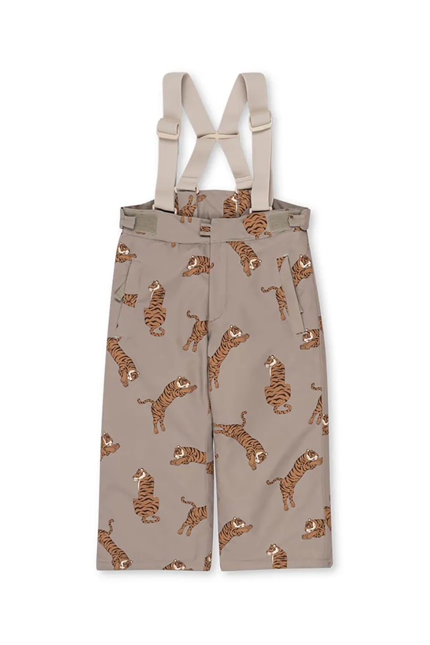 Konges Sløjd pantaloni copii MISMOU SNOW PANTS culoarea gri, KS103514