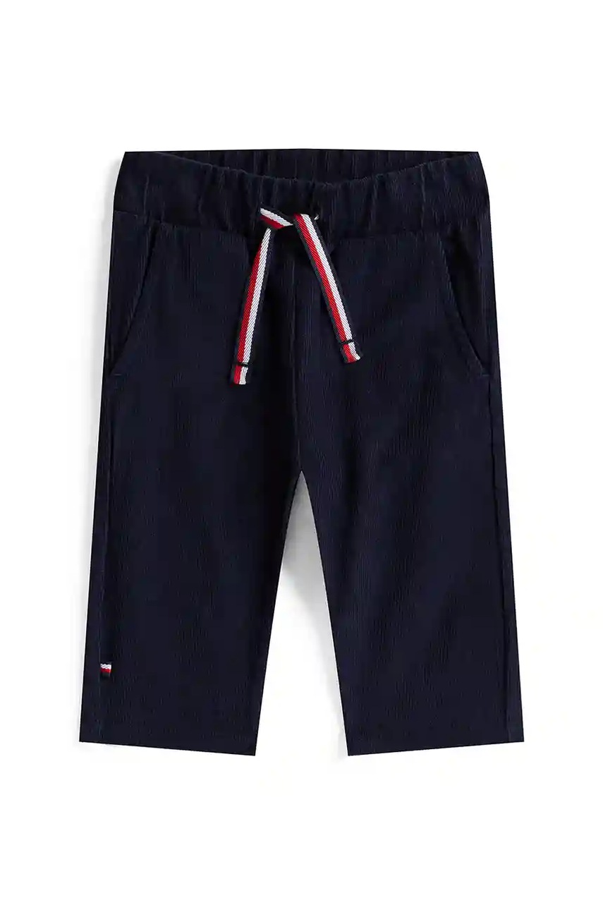 Levně Dětské bavlněné kalhotky Tommy Hilfiger tmavomodrá barva, KN0KN02053