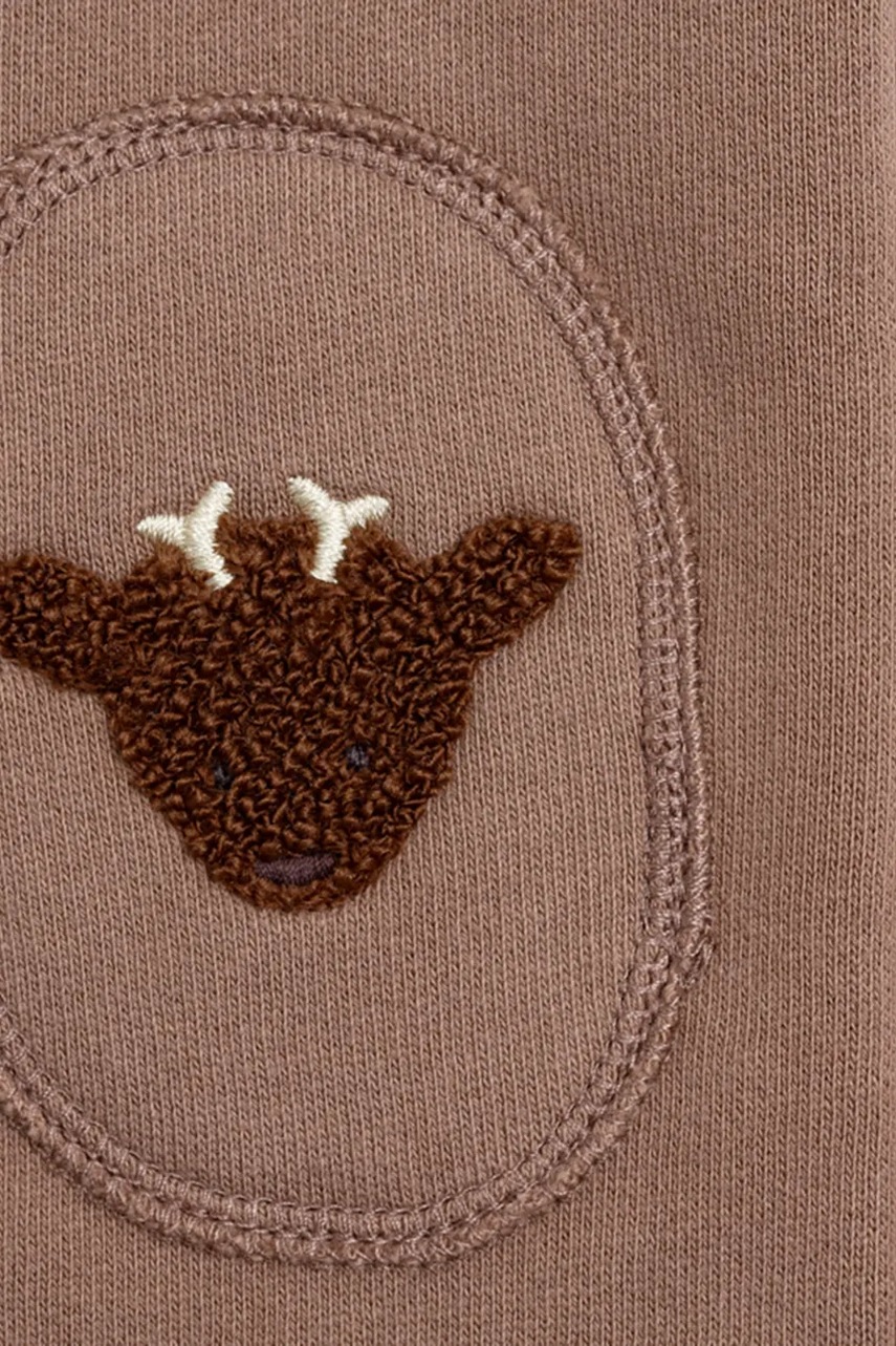 Kojenecké bavlněné tepláky Donsje Joek Trousers Stags (obrázek 5)