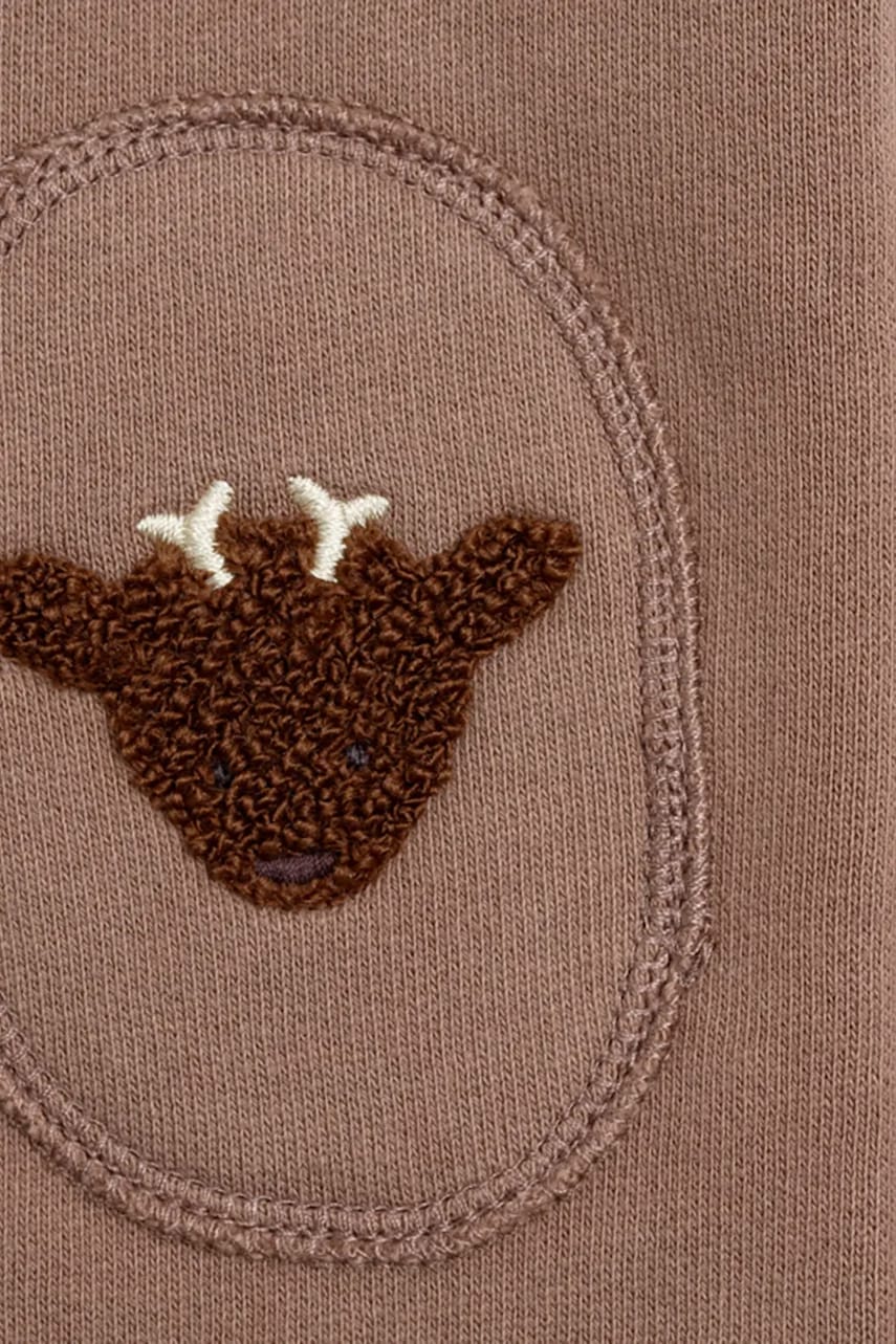 Detské bavlnené tepláky Donsje Joek Trousers Stags