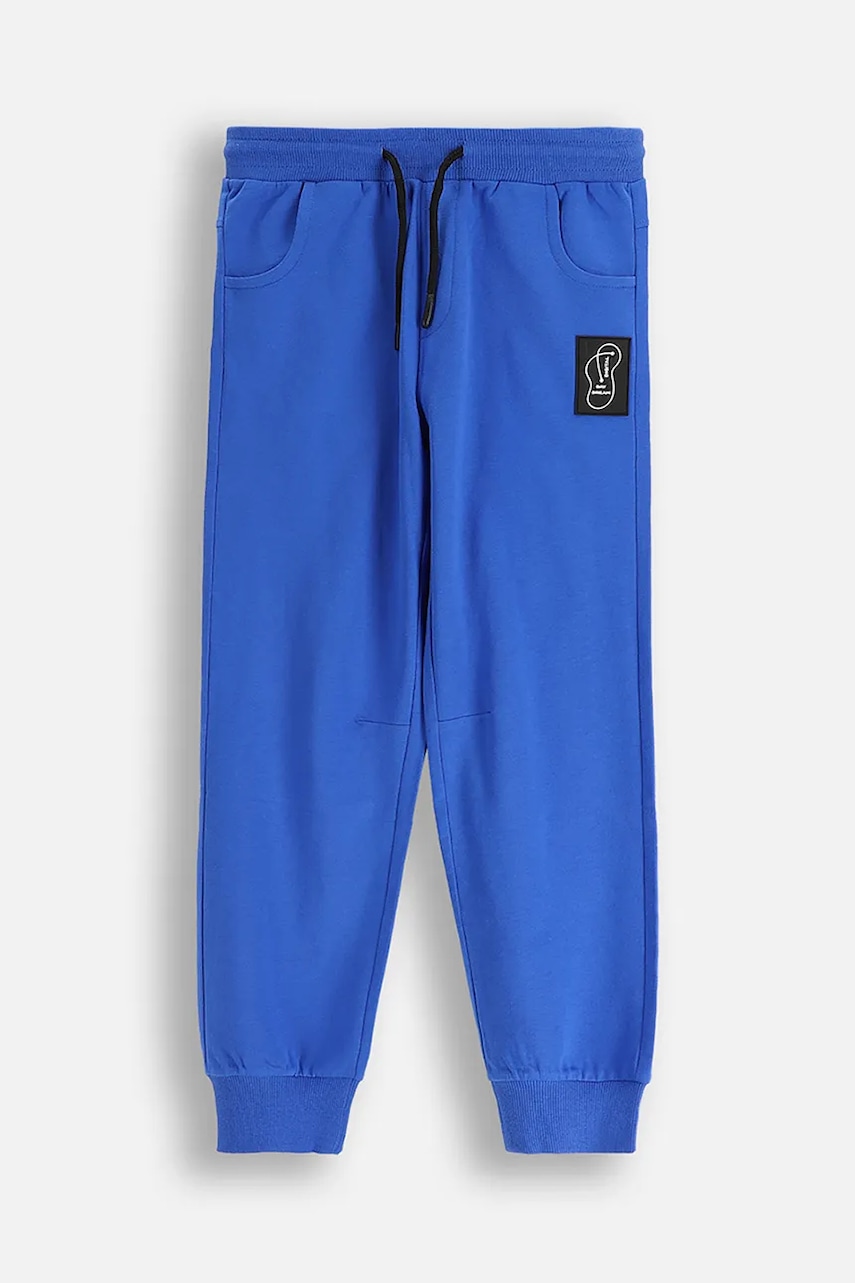Coccodrillo pantaloni de trening din bumbac pentru copii uni, EVERYDAY BOY A