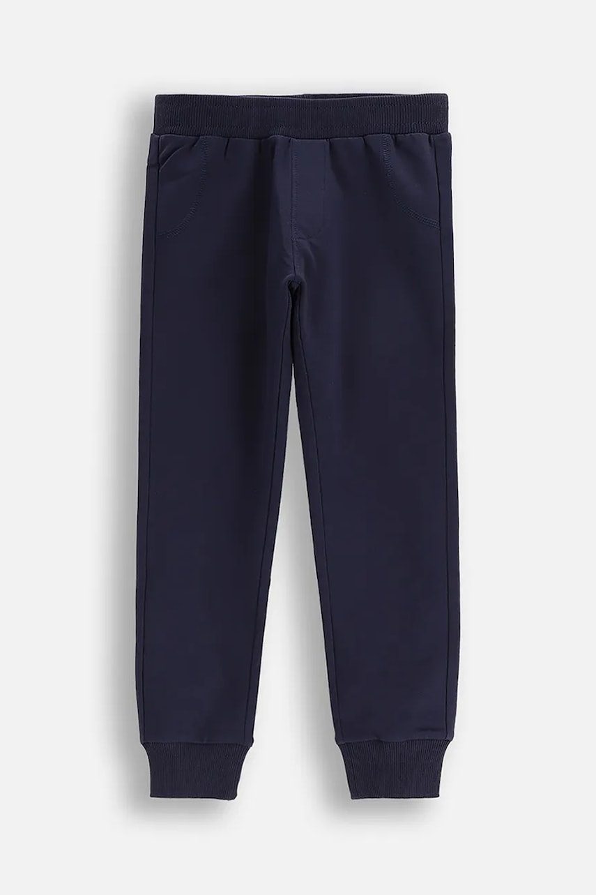 Coccodrillo pantaloni de trening pentru copii culoarea bleumarin, uni, EVERYDAY BOY A