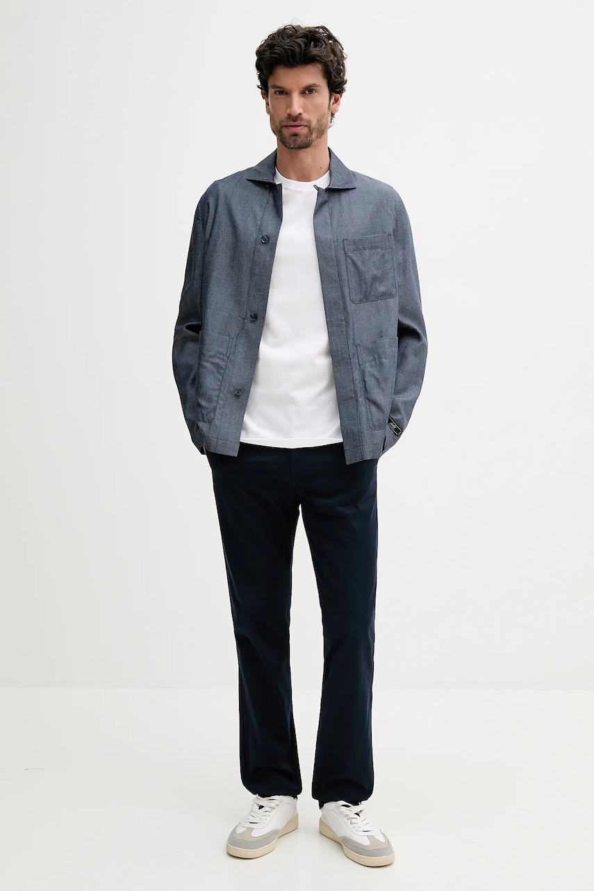 Брюки Calvin Klein цвет синий прямые LV040EM633 Брюки Calvin Klein цвет синий прямые LV040EM633