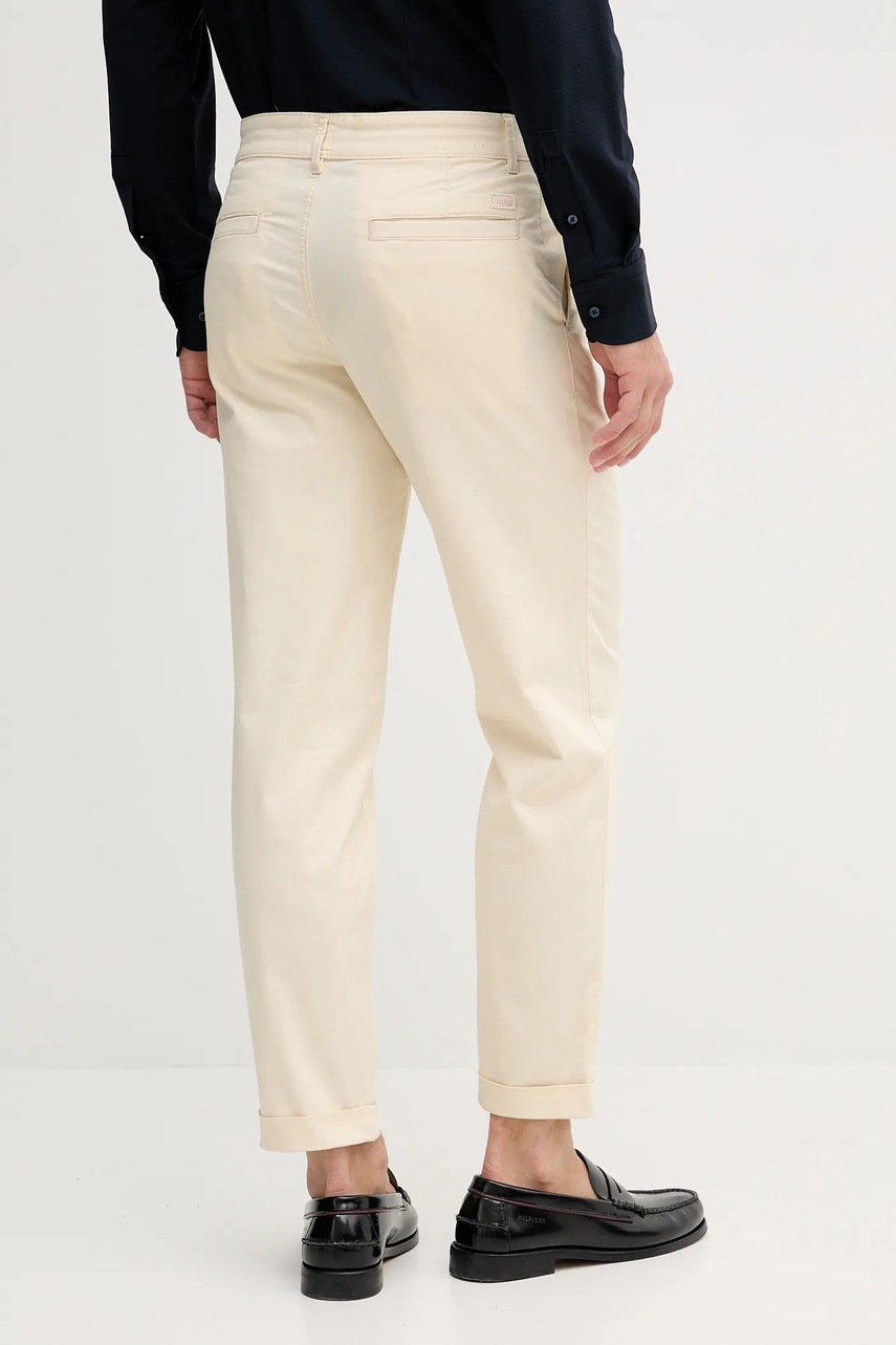 BOSS Orange nadrág bézs, chino, 50542902 termék 2. képe