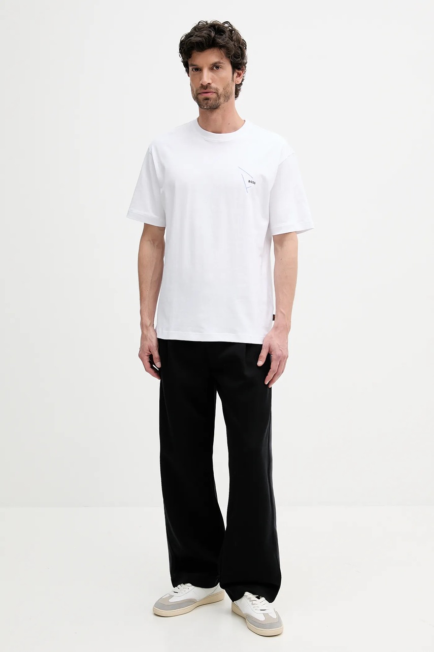 Спортивные штаны BOSS цвет чёрный узор 50543681