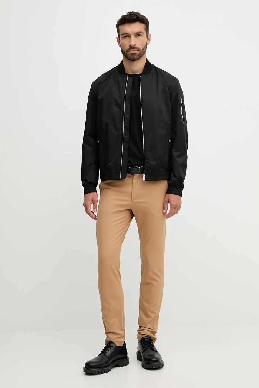 Брюки BOSS цвет зелёный фасон chinos 50543945 Брюки BOSS цвет зелёный фасон chinos 50543945