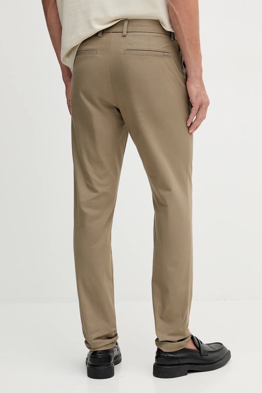 Παντελόνι BOSS Dalessandra χρώμα: ναυτικό μπλε, 50543945 φωτογραφία