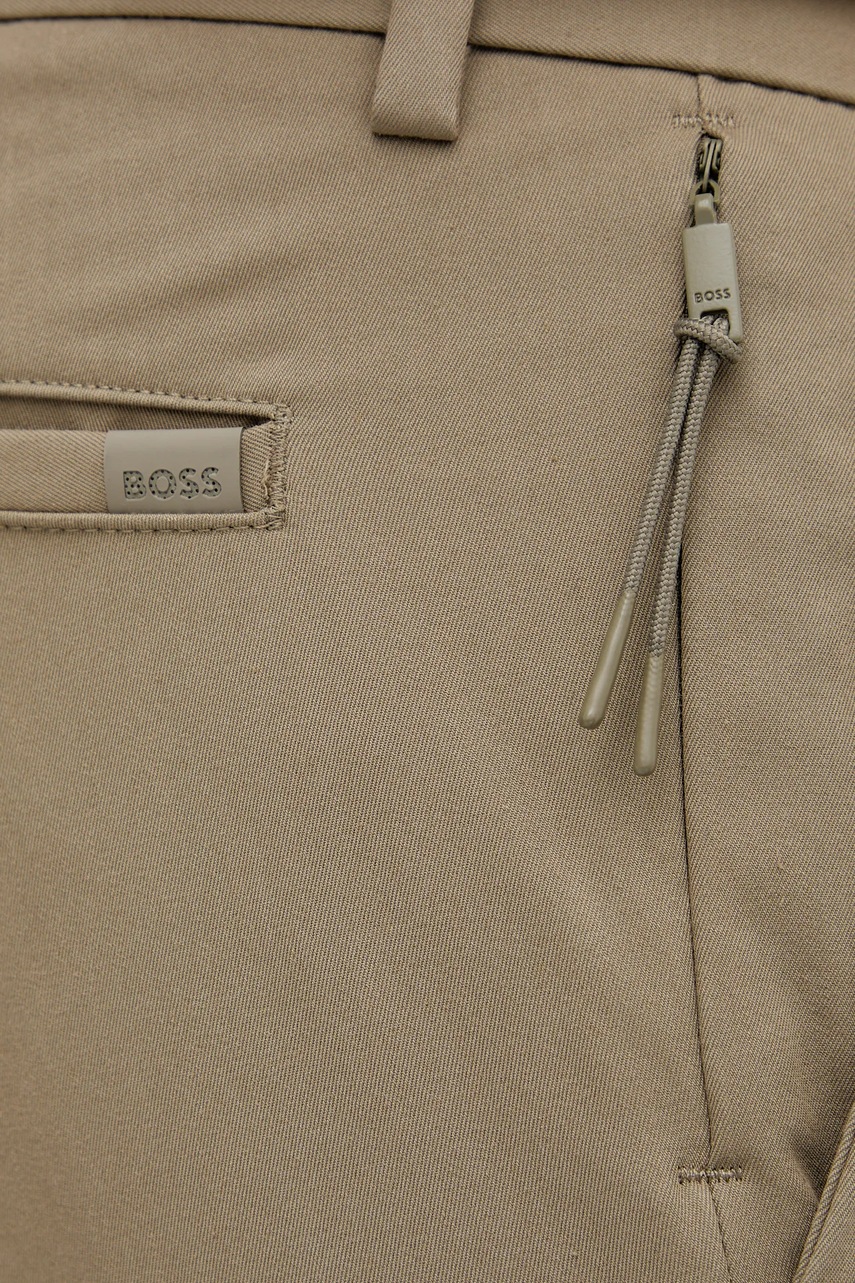 Παντελόνι BOSS Dalessandra χρώμα: ναυτικό μπλε, 50543945 φωτογραφία