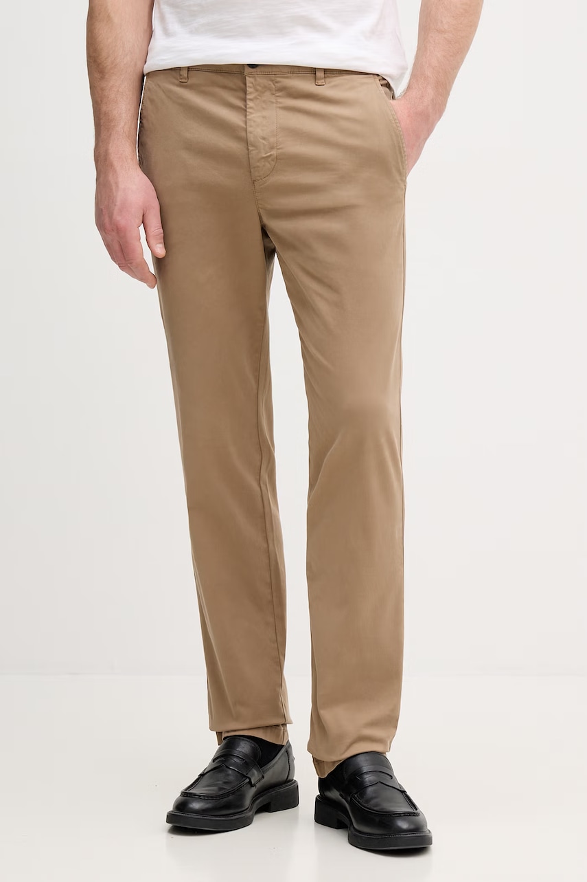 United Colors of Benetton Παντελόνι chino ανδρικό από βαμβάκι με ελαστάν