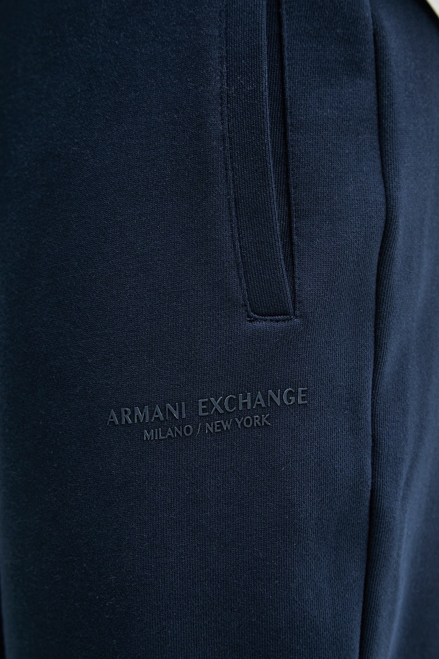 Armani Exchange teplákové nohavice pánske bavlnené