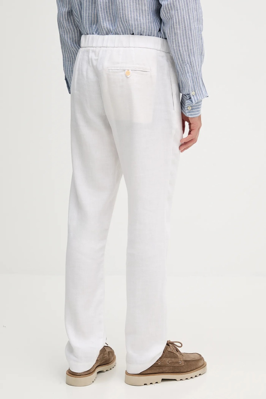 Lněné kalhoty Frescobol Carioca (obrázek 3)