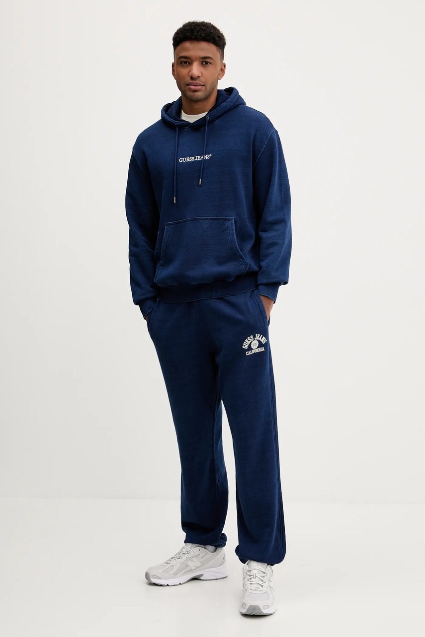 Βαμβακερό παντελόνι Guess Jeans φωτογραφία