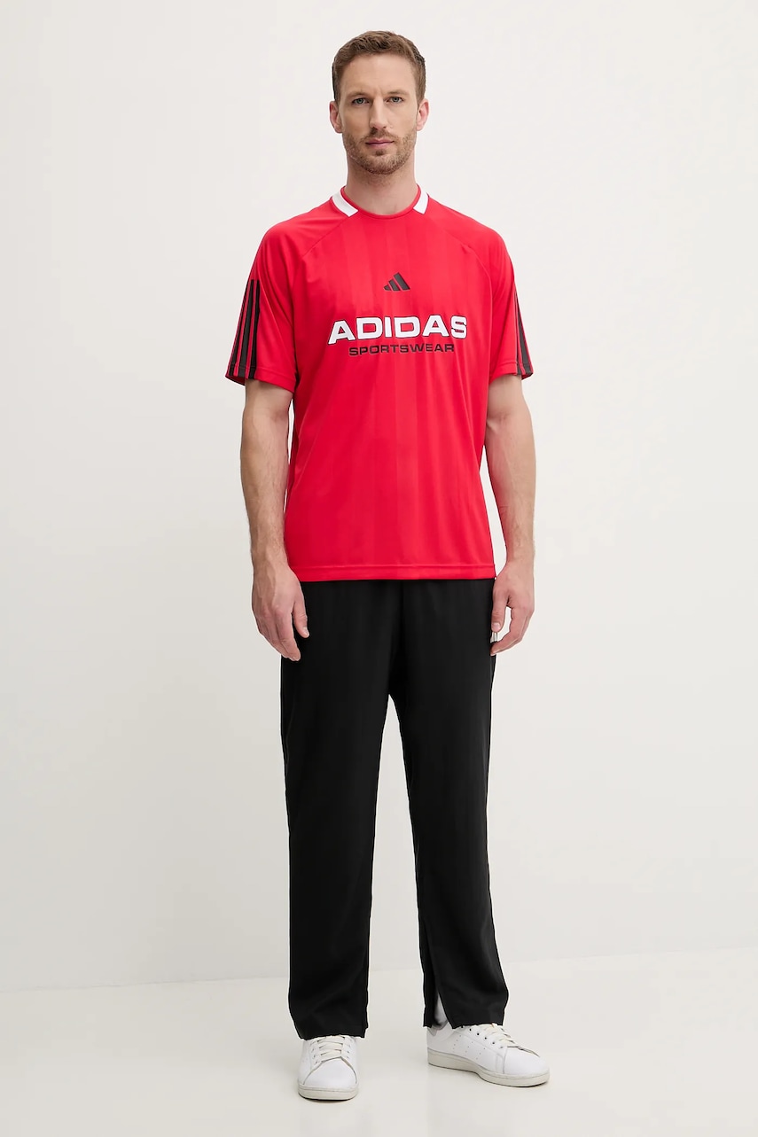 Спортивные штаны adidas Essentials цвет чёрный прямые JW0560 Спортивные штаны adidas Essentials цвет чёрный прямые JW0560