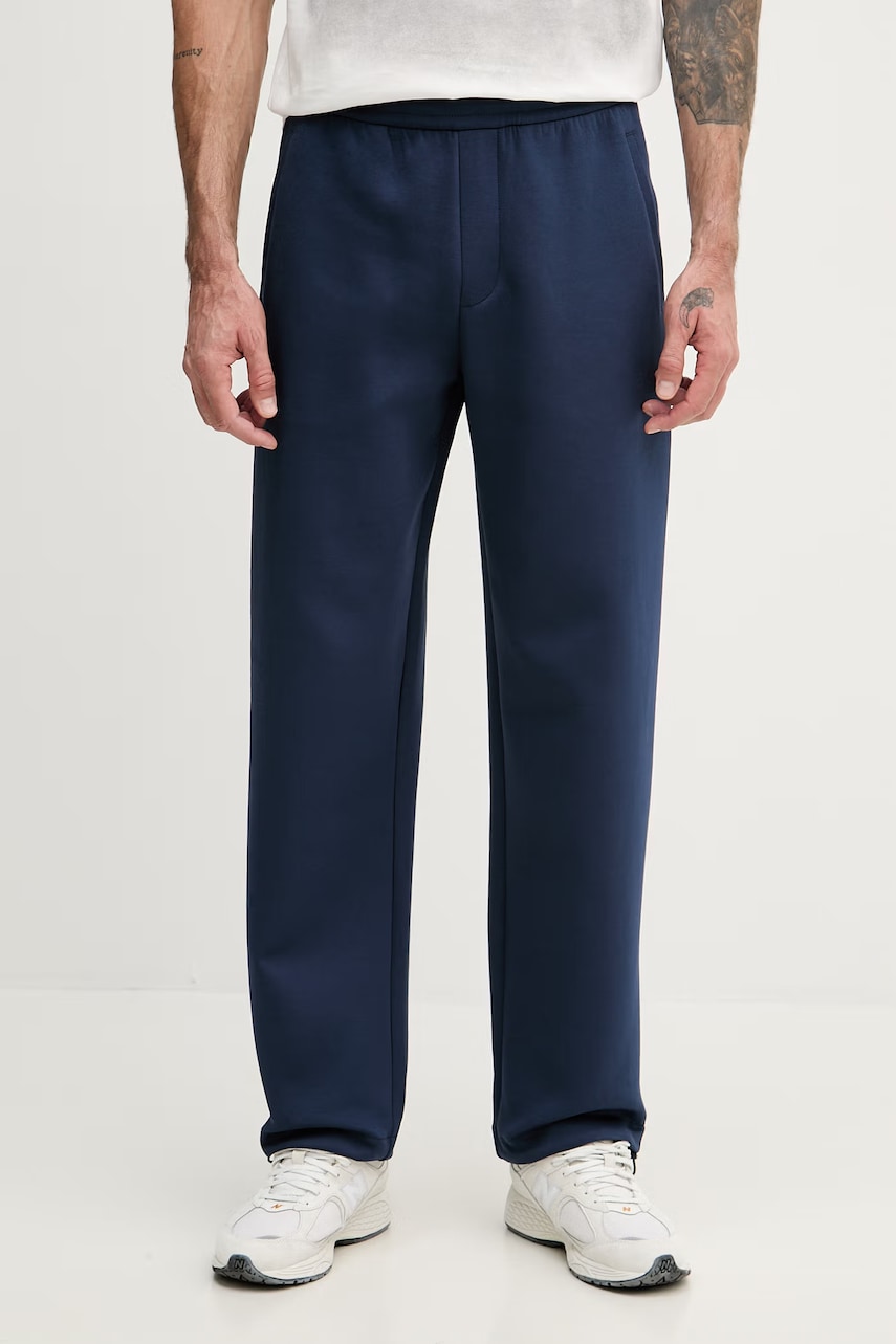 Armani Exchange pantaloni de trening pentru bărbați, cu bumbac