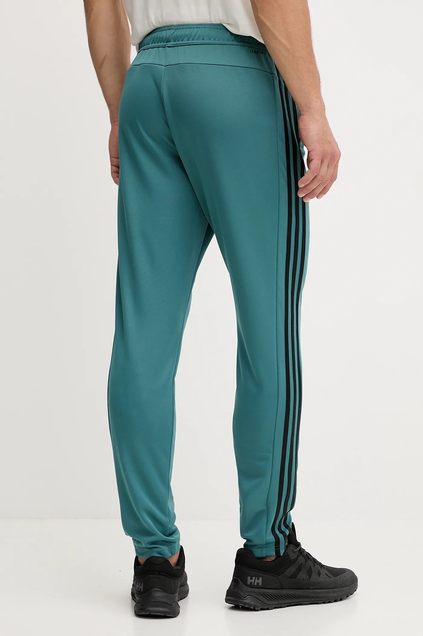 Παντελόνι προπόνησης adidas Performance Train Essentials ανδρικό, χρώμα: πράσινο, JW7499 φωτογραφία