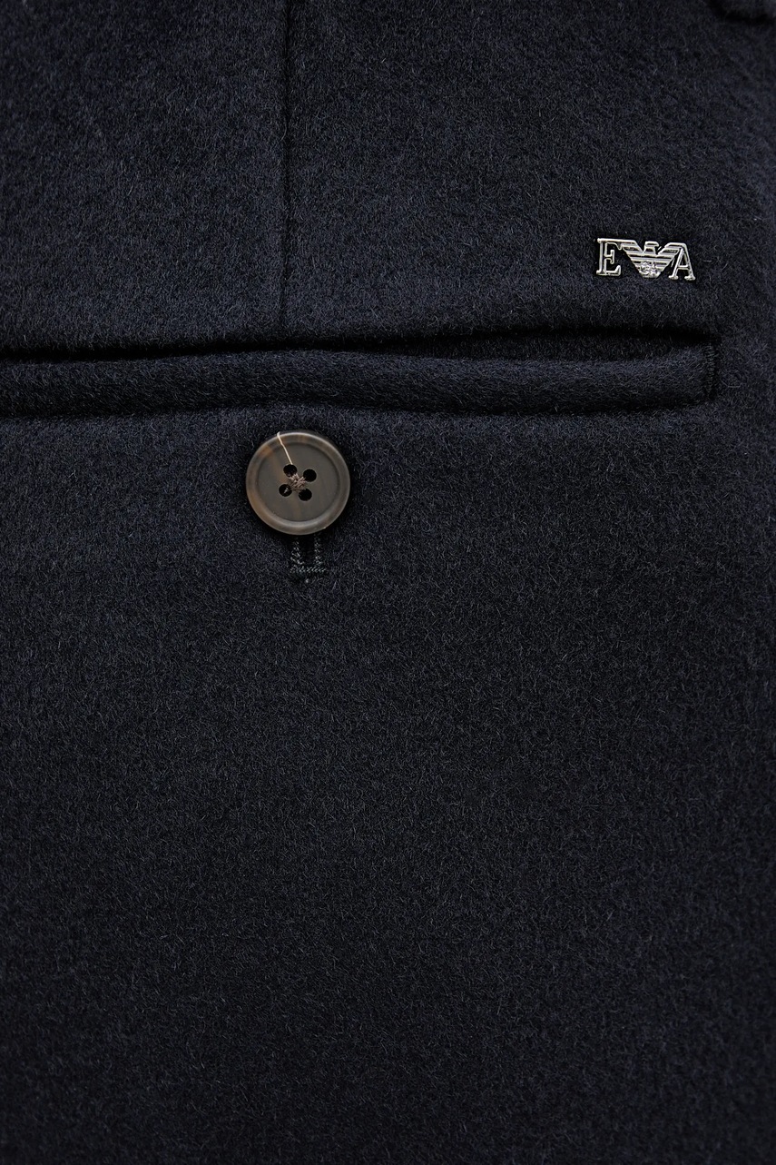 Vlněné kalhoty Emporio Armani (obrázek 4)