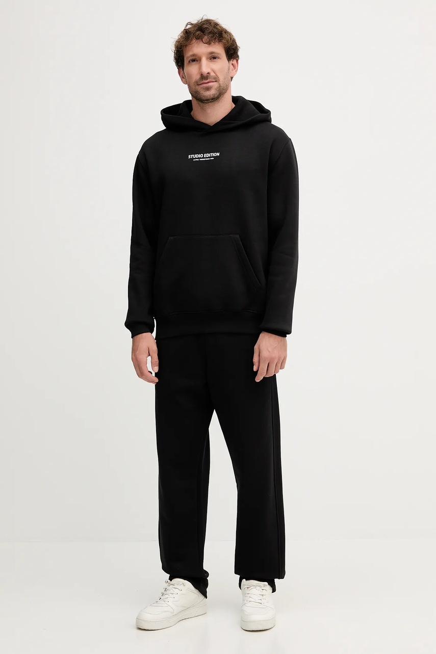 Спортивные штаны Alpha Industries цвет чёрный однотонные 156368.03