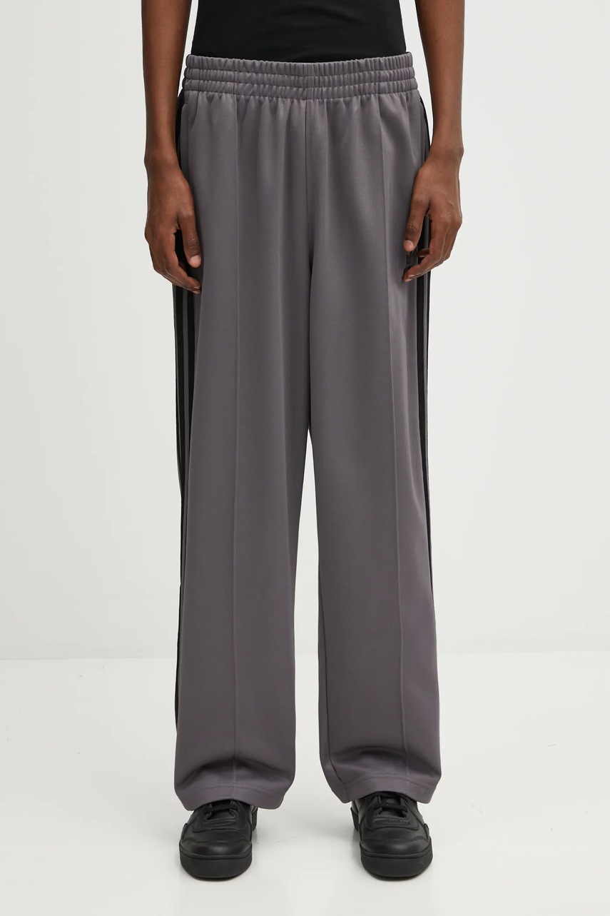 Tepláky adidas Originals Baggy Tp pánské, šedá barva, s aplikací, JY1421