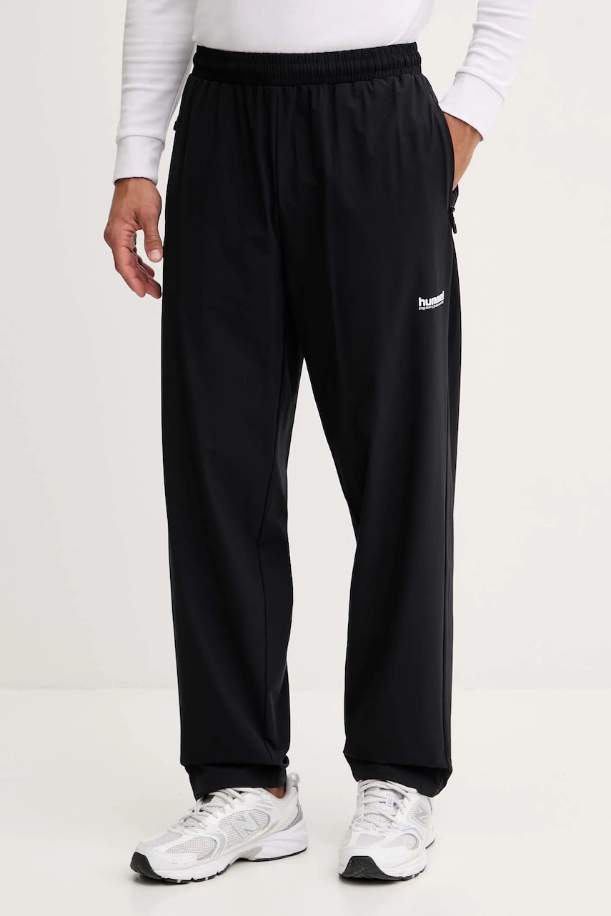 Hummel pantaloni de trening culoarea negru, uni, 229897