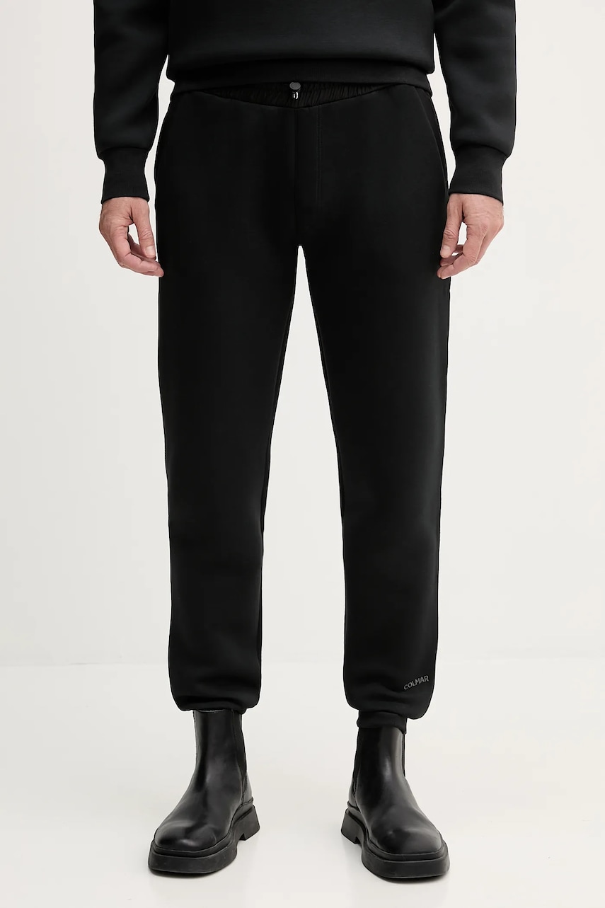 Colmar pantaloni de trening culoarea negru, uni, 6738.9ZK