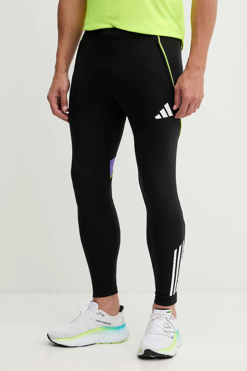 adidas Performance pantaloni de trening Tiro culoarea negru, cu imprimeu, JW4356