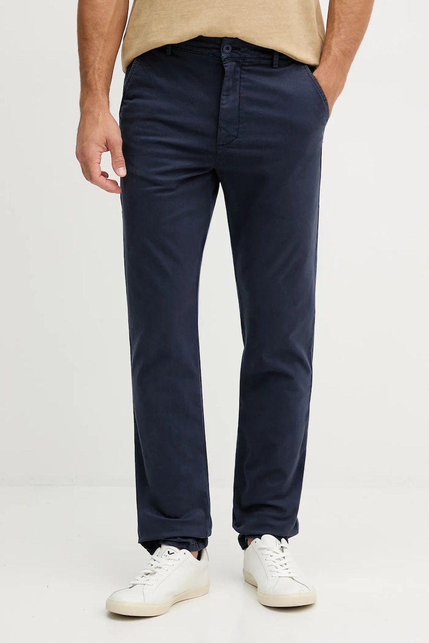 Pepe Jeans pantaloni bluză bărbătească bleumarin mulată PM2100013
