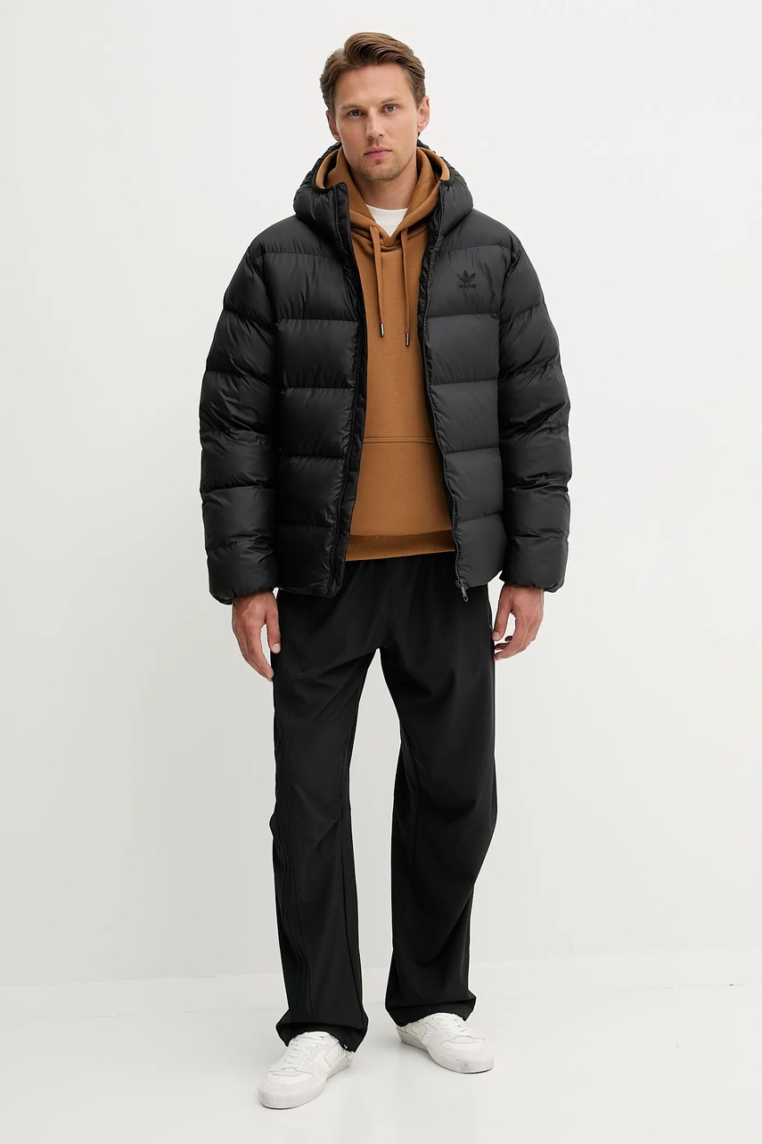 Спортивные штаны adidas Originals Side Mesh цвет чёрный однотонные JV9930 Спортивные штаны adidas Originals Side Mesh цвет чёрный однотонные JV9930
