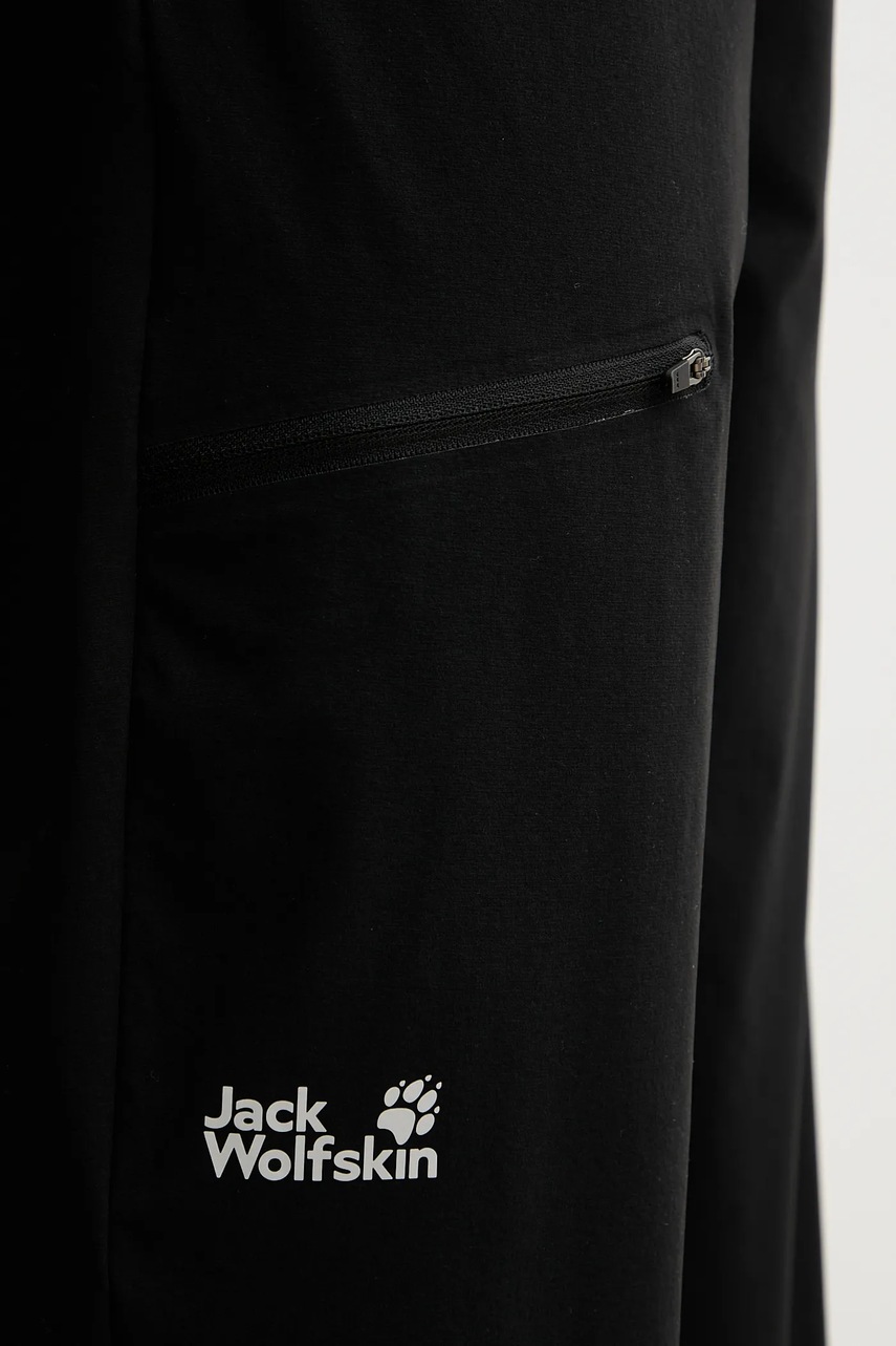 Παντελόνι εξωτερικού χώρου Jack Wolfskin PRELIGHT χρώμα: μαύρο, A65166 φωτογραφία