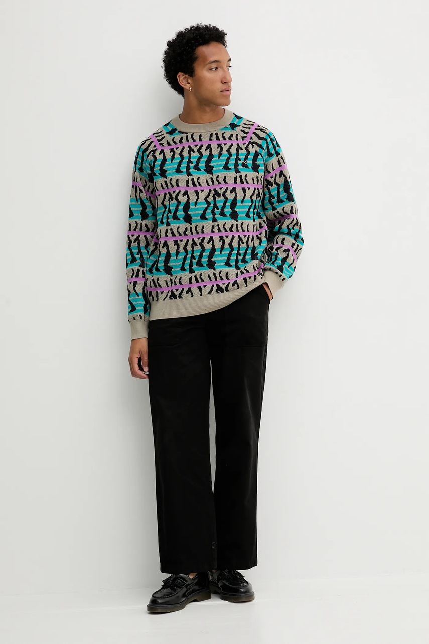 Хлопковые брюки Dickies цвет чёрный прямые DK0A87PI