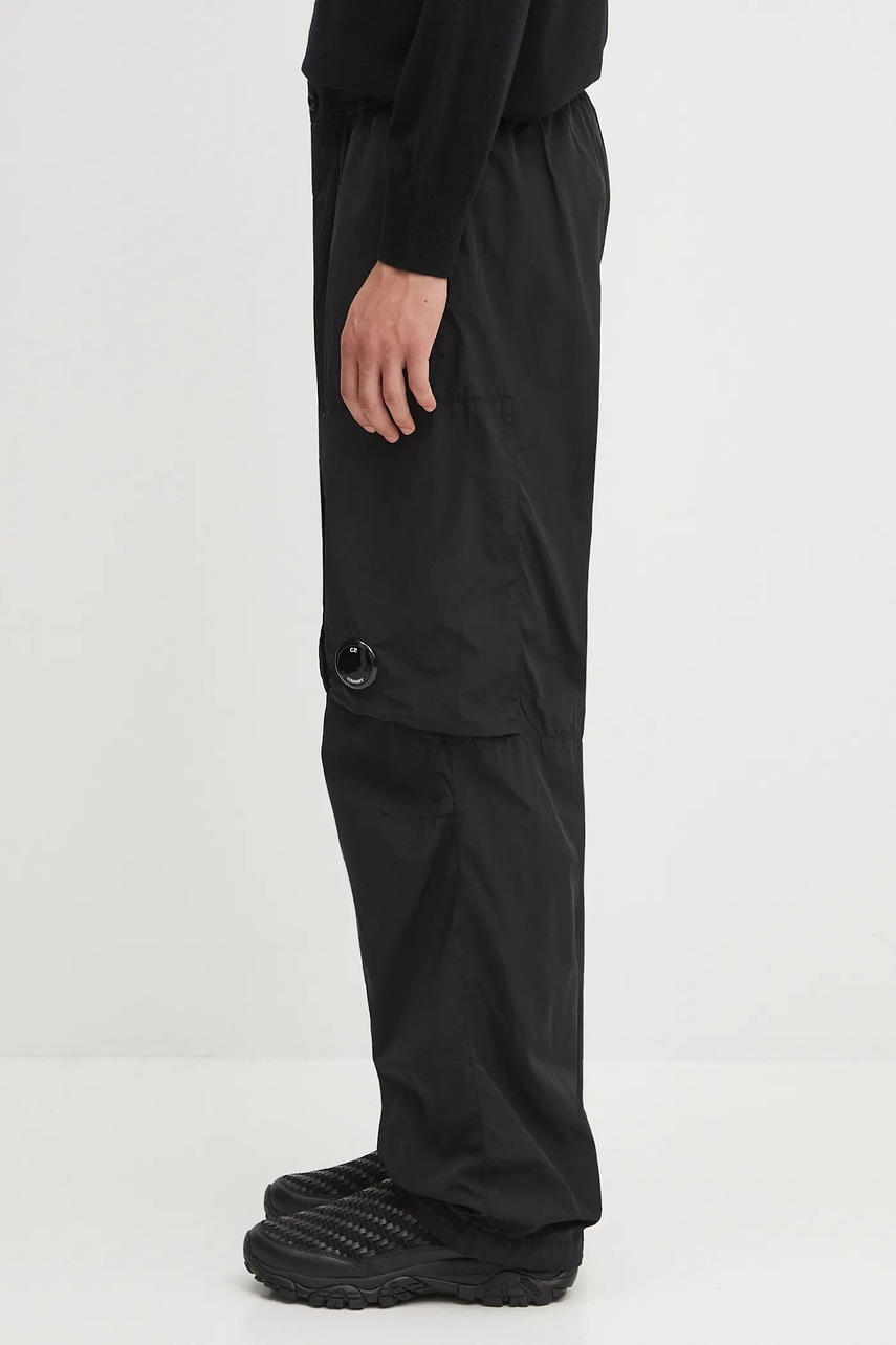 Брюки C.P. Company цвет чёрный прямые 19CMPA152A005904G