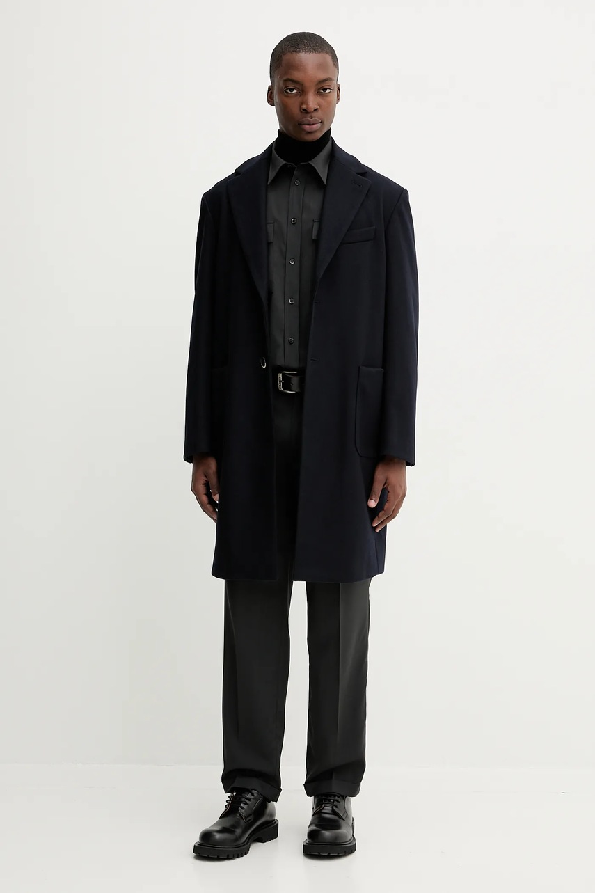 Шерстяные брюки BARENA VENEZIA Pantalone Drapier цвет чёрный прямые PAU5257.478