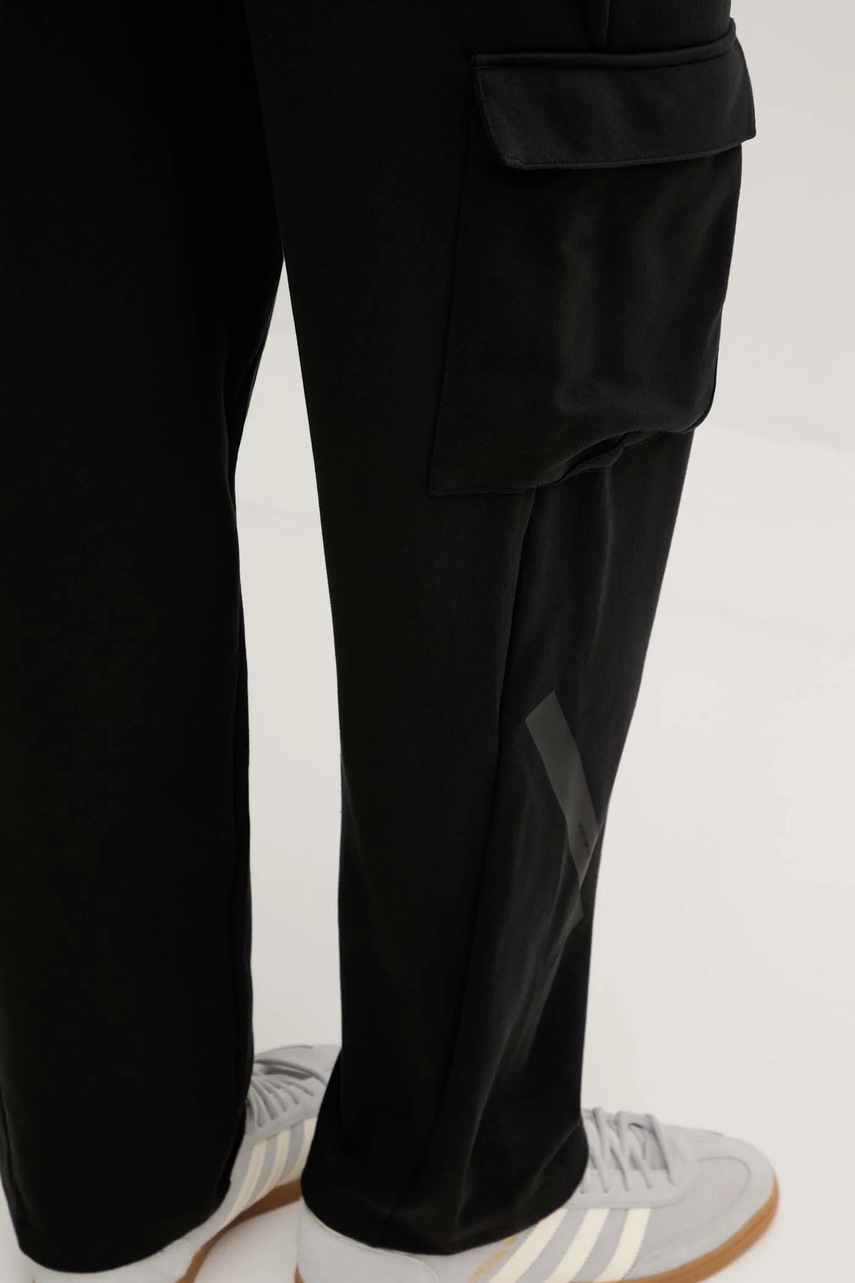 Παντελόνι φόρμας adidas adidas x Z.N.E ανδρικό, χρώμα: μαύρο, JM6057 φωτογραφία