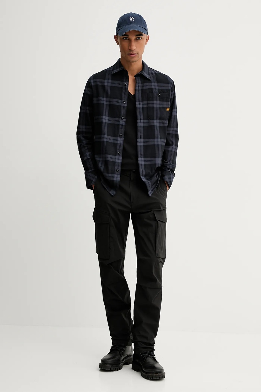 Брюки G-Star цвет чёрный прямые D24309.E070