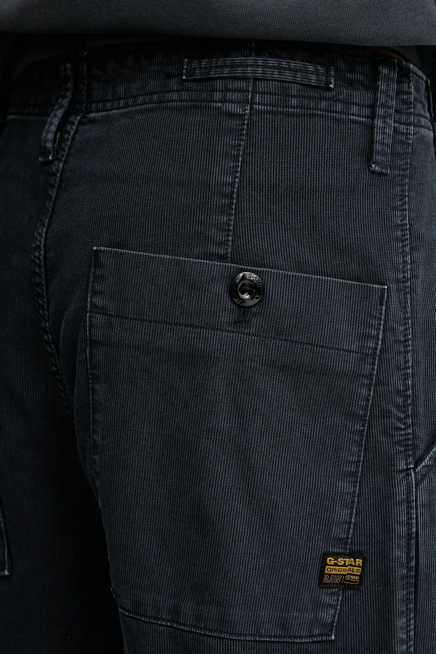 Bavlněné kalhoty G-Star Pleated Chino Relaxed (obrázek 4)