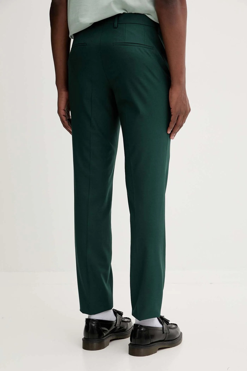 Kalhoty s příměsí vlny HUGO Getlin232X (obrázek 3)