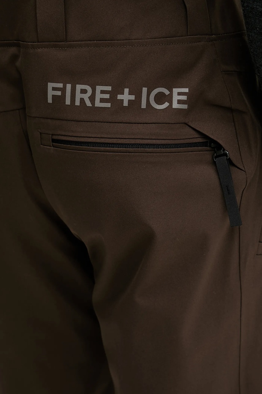 Παντελόνι σκι BOGNER Fire+Ice SCOTT χρώμα: καφέ, 14327575 φωτογραφία