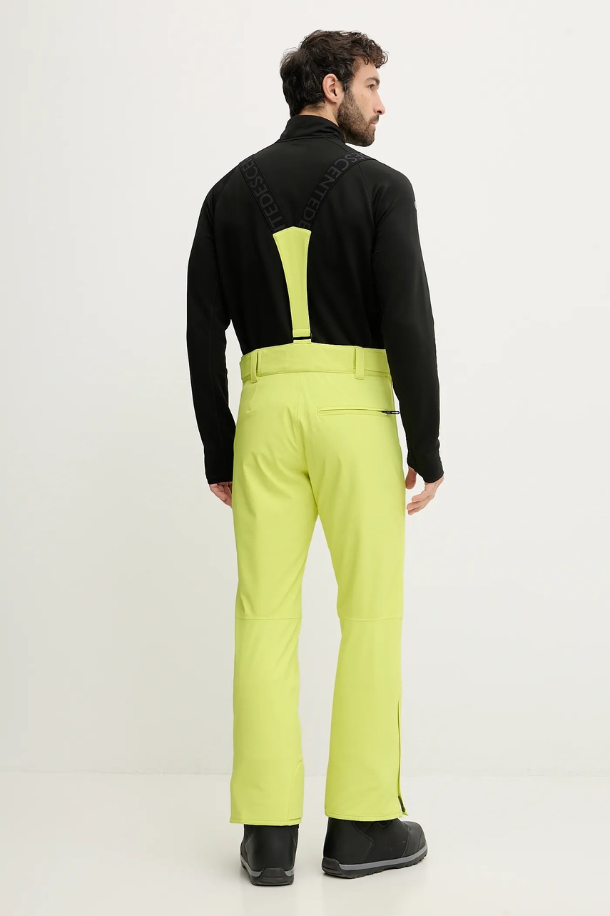 Παντελόνι σκι Descente SWISS PANTS χρώμα: κίτρινο, DW5FLP01MU φωτογραφία