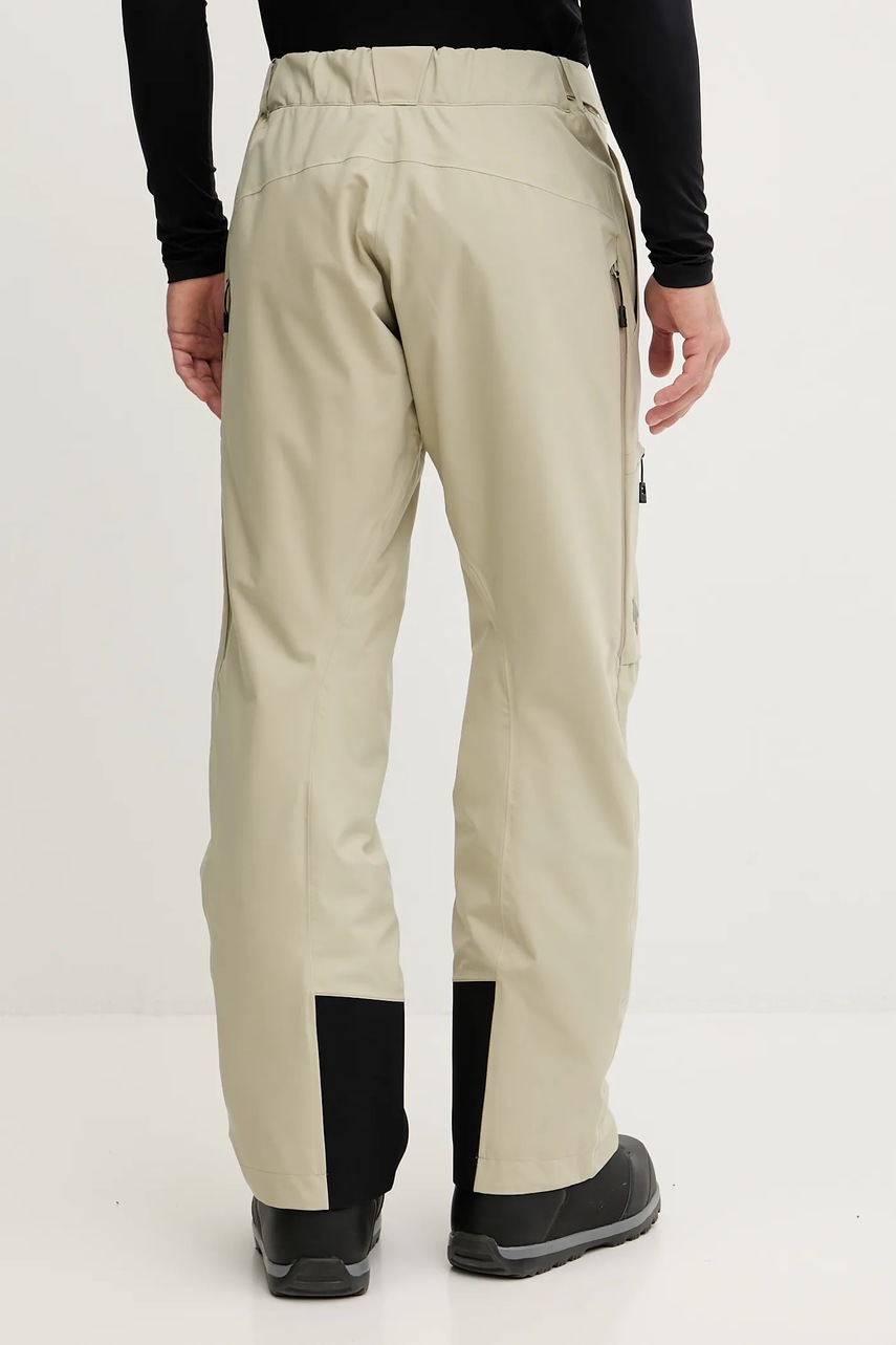 Παντελόνι σκι Descente LIGHT INSULATED PANTS Marco Odermatt χρώμα: μπεζ, DW5FLP32MU φωτογραφία