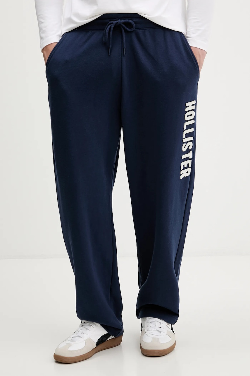 Hollister Co. pantaloni de trening din bumbac