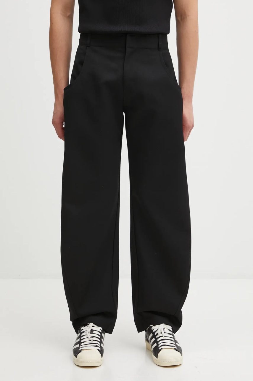 Ader Error pantaloni din amestec de lână TROUSERS