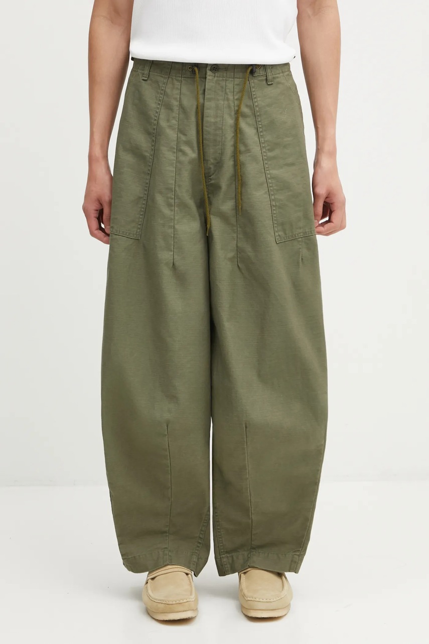 Needles pantaloni de bumbac H.D. Fatigue