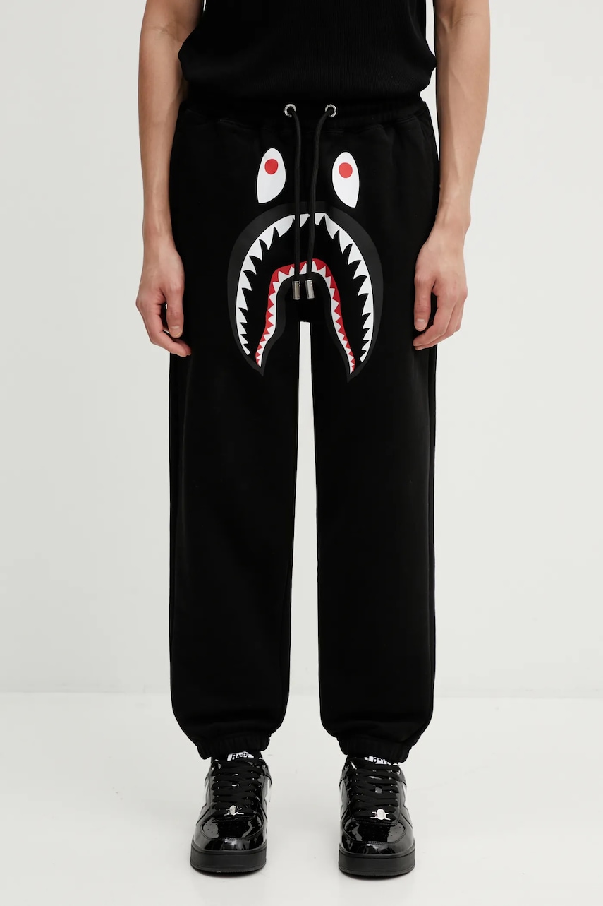 A Bathing Ape spodnie dresowe Shark