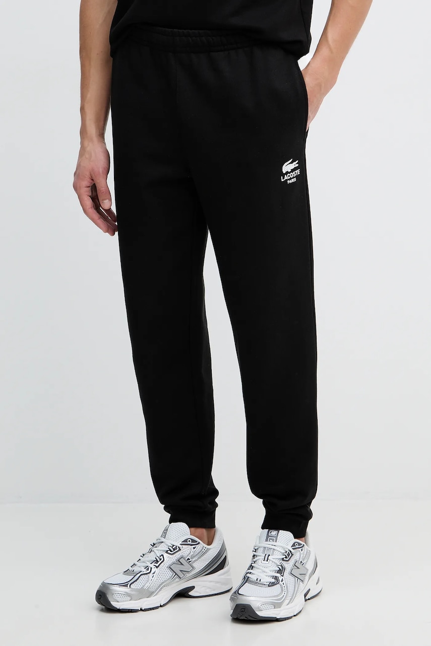 Lacoste pantaloni de trening din bumbac