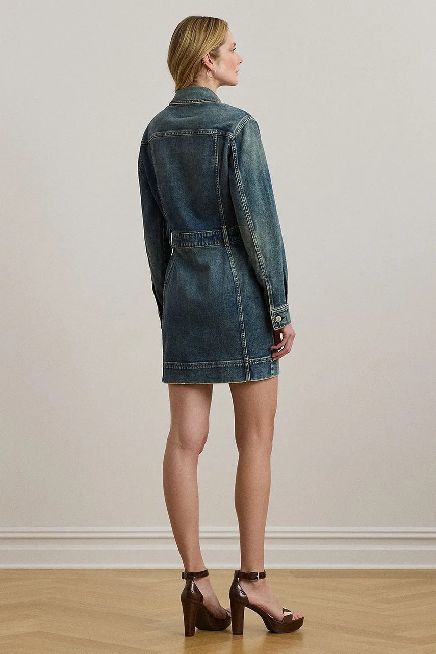 Платье Lauren Ralph Lauren midi прямое 200971264