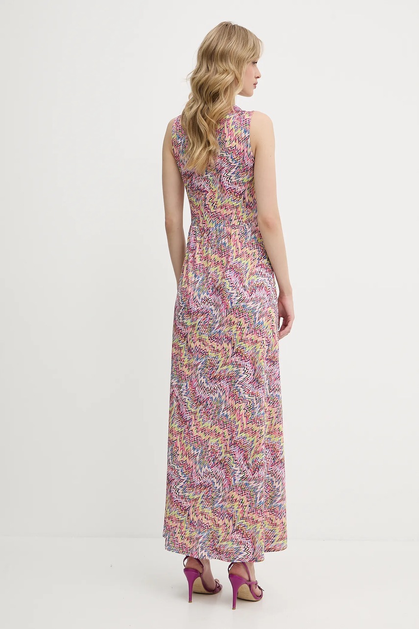 Платье Morgan цвет розовый maxi расклешённое RPOKA