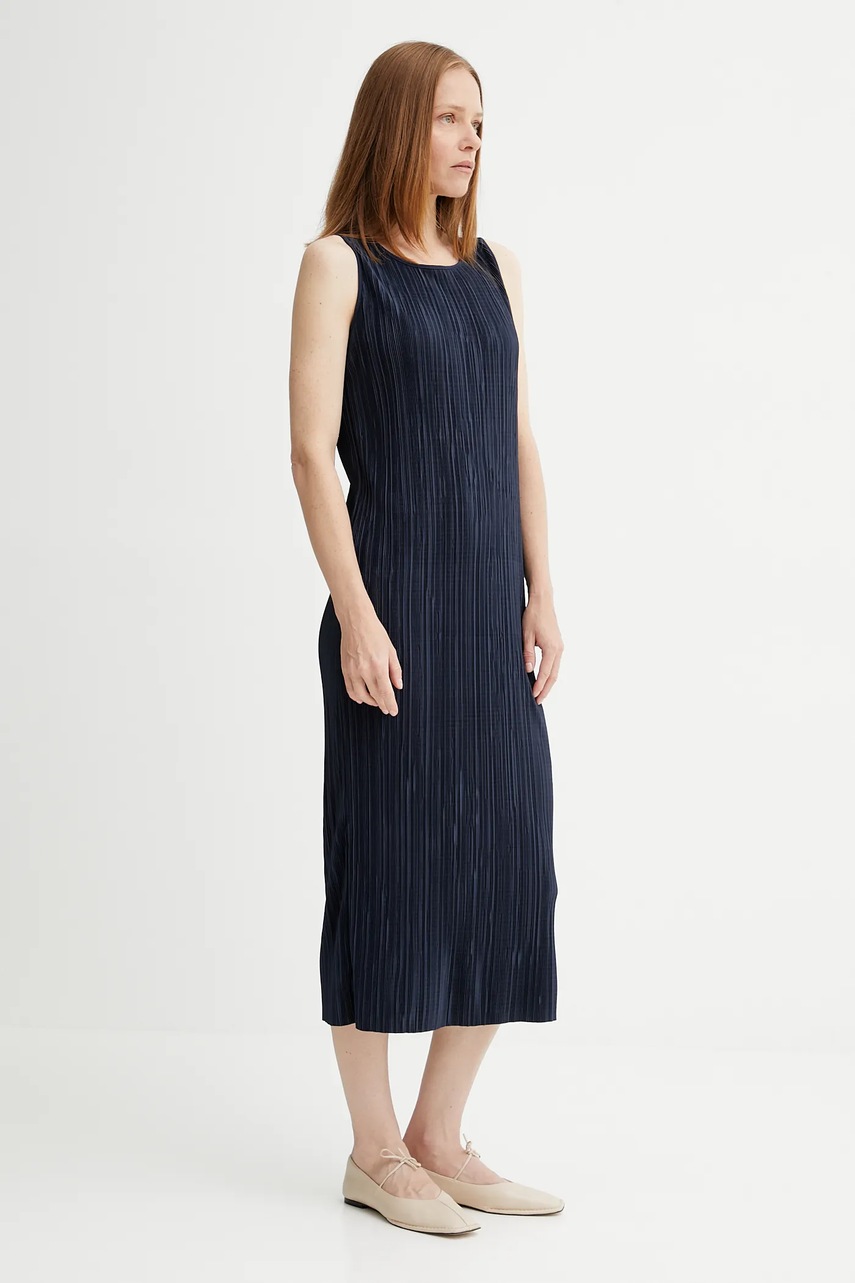 Платье Calvin Klein цвет синий midi прямое LV044A211G Платье Calvin Klein цвет синий midi прямое LV044A211G