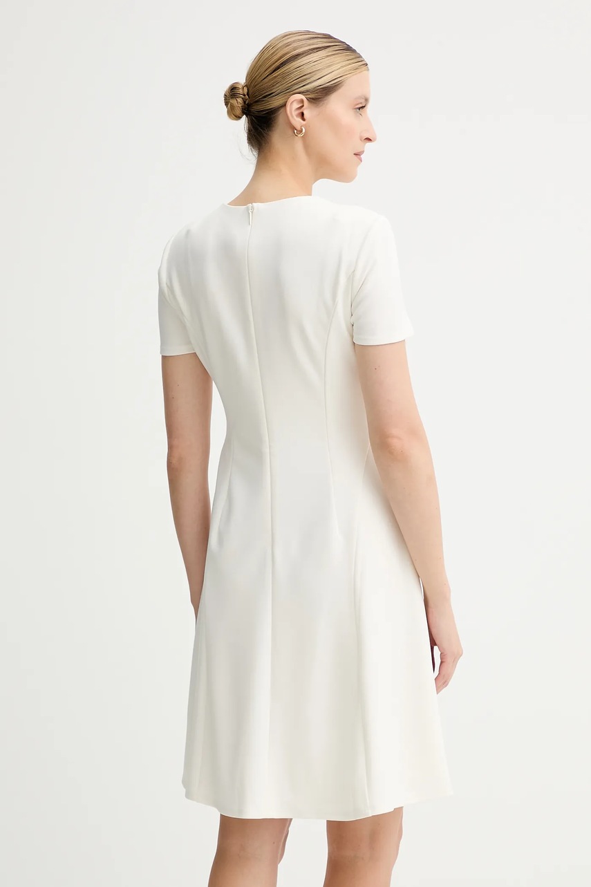 Сукня Calvin Klein колір бежевий mini розкльошена LV044C064G