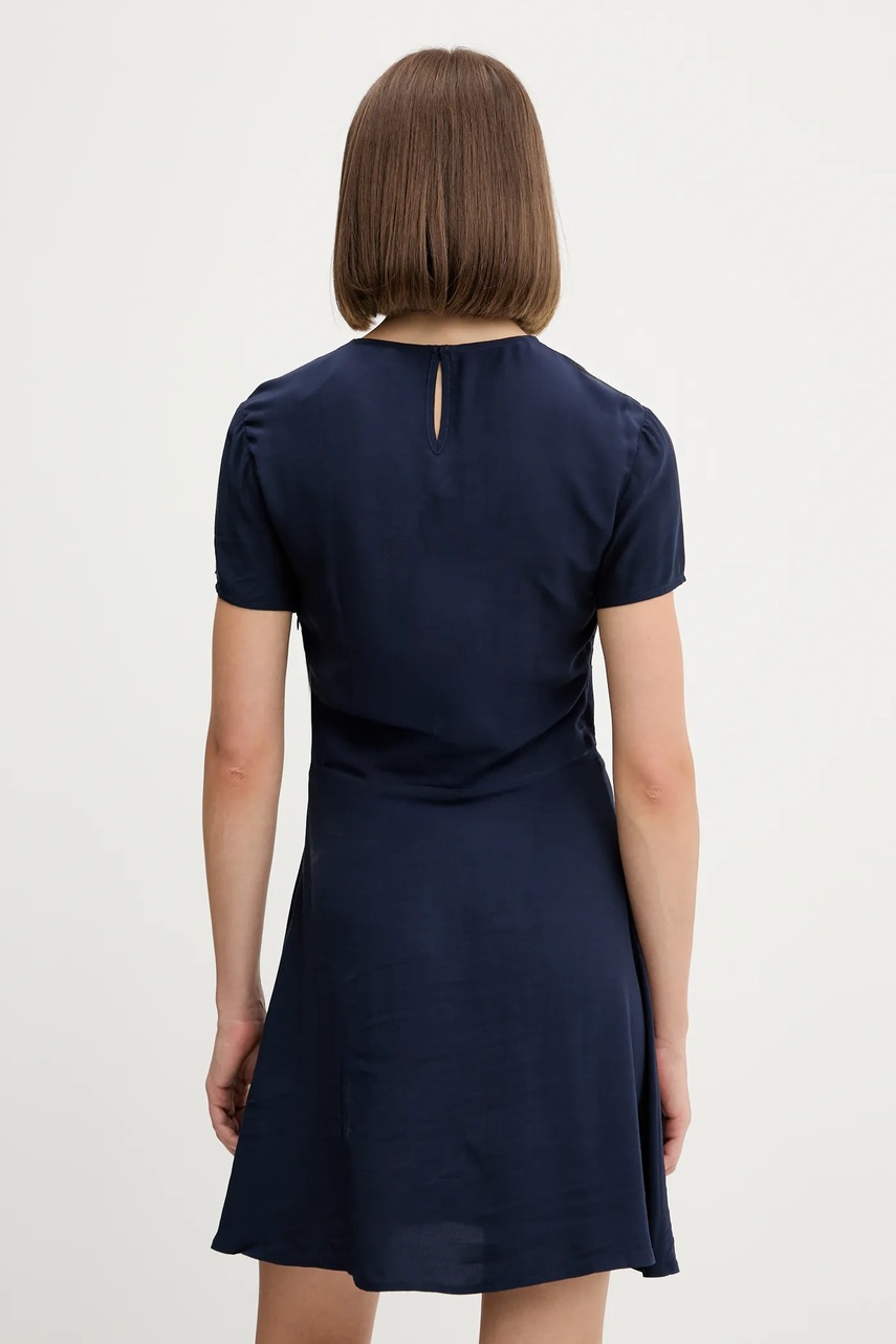 Сукня Tommy Jeans колір синій mini розкльошена DW0DW21120
