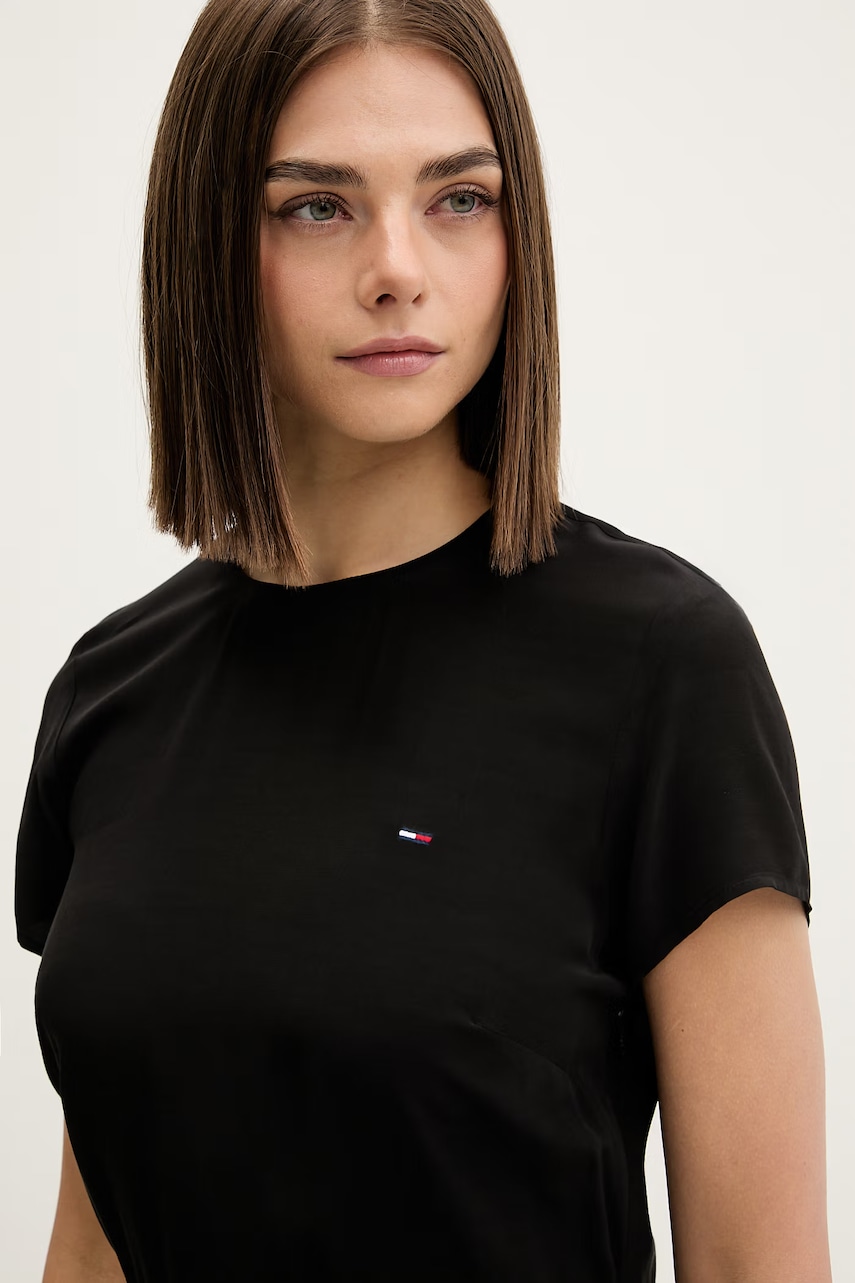 Tommy Jeans letné šaty z viskózy